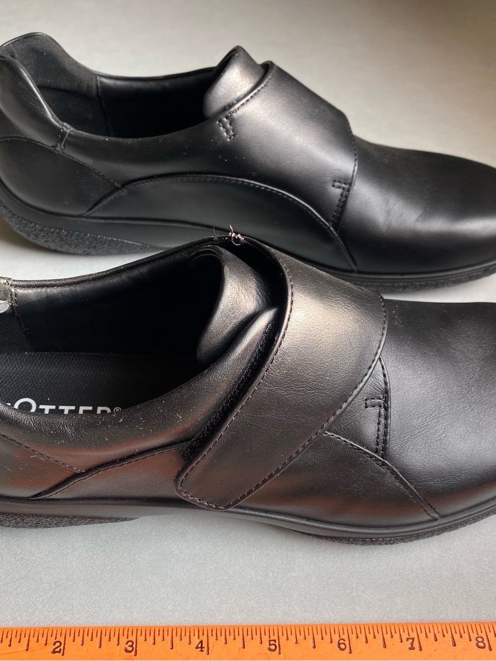 Hotter Women's Shoes Black Model Sugar II Stablility+ US size 11 made in England